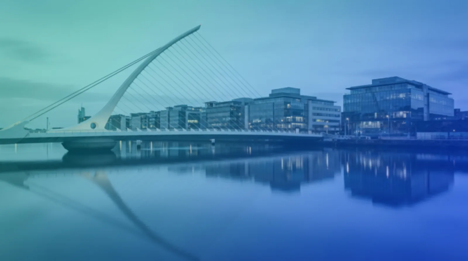 Samuel Beckett Bridge, Dublin — home of our head office